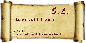 Stubenvoll Laura névjegykártya